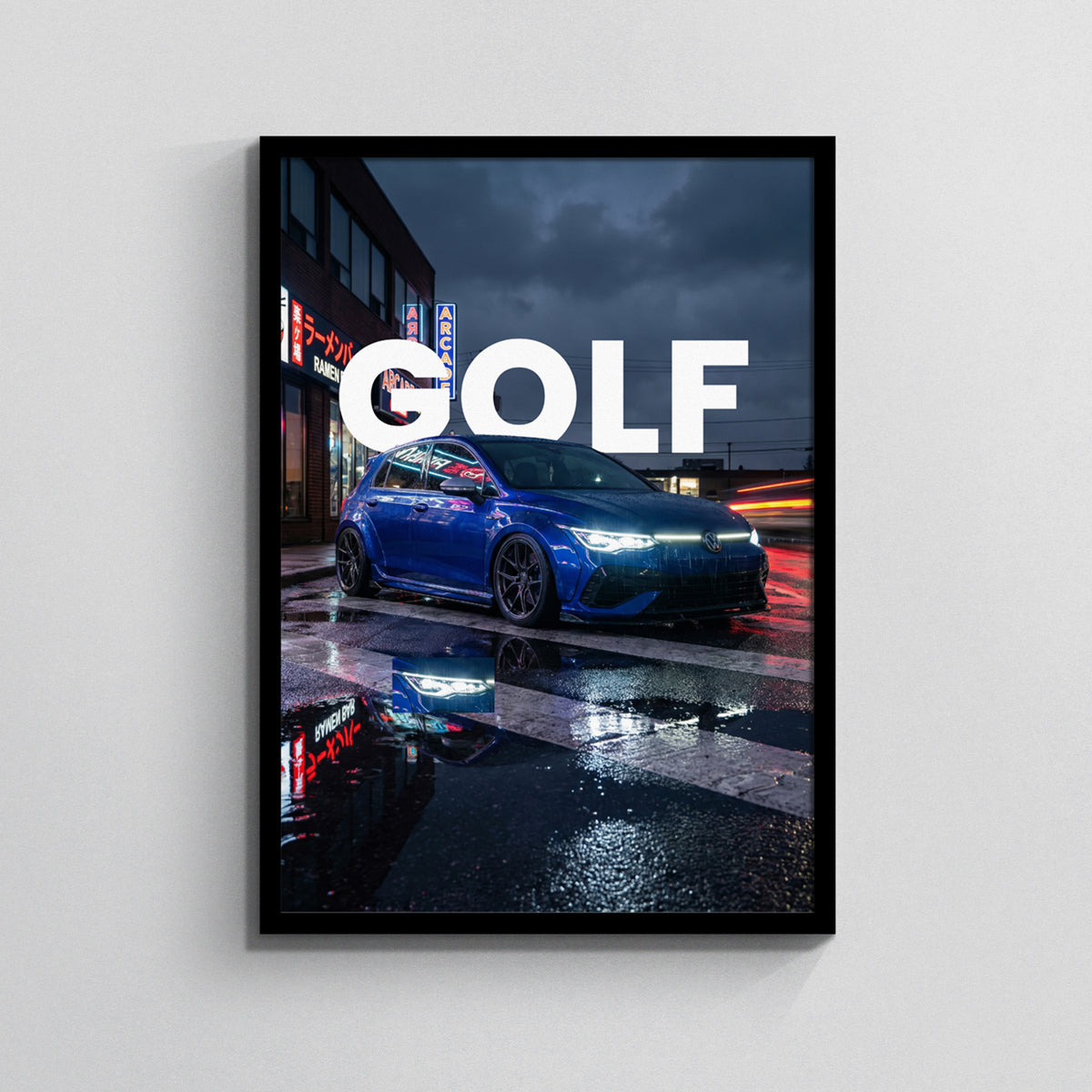 PLAKAT GOLF 8R