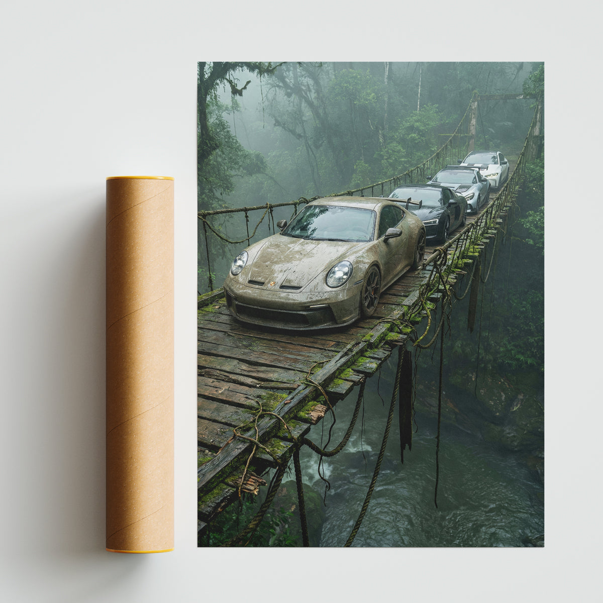 PLAKAT AUDI | MERCEDES | BMW | PORSCHE