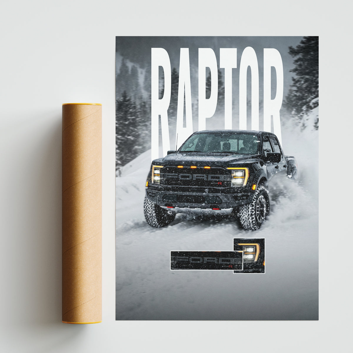 PLAKAT FORD RAPTOR  | ZIMA'25