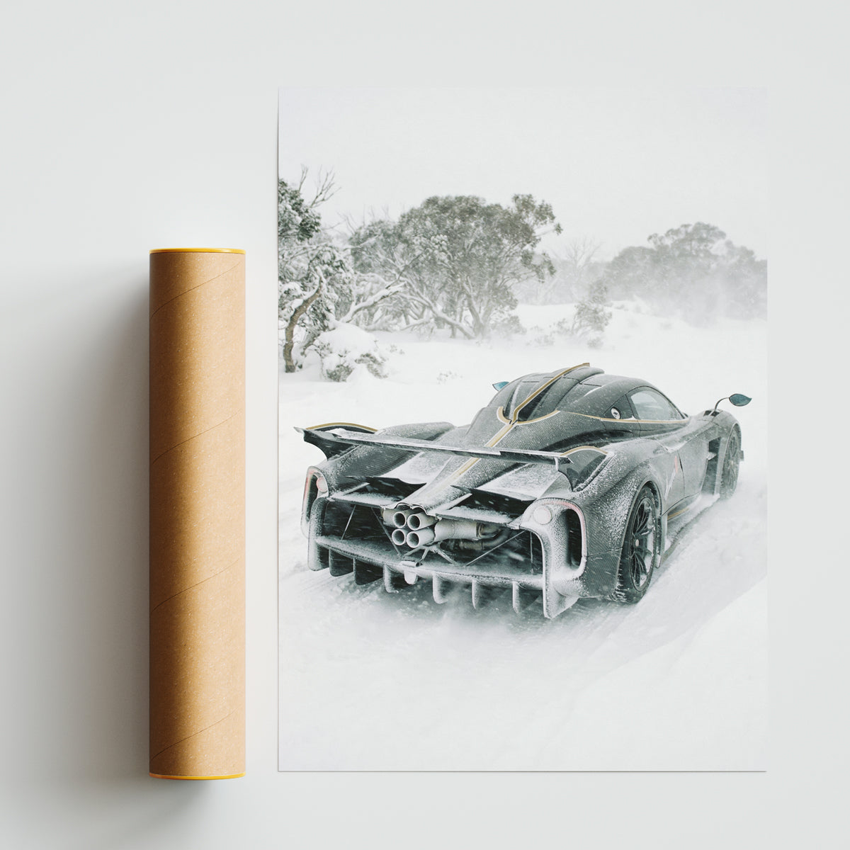 PLAKAT PAGANI HUAYRA  | ZIMA'25