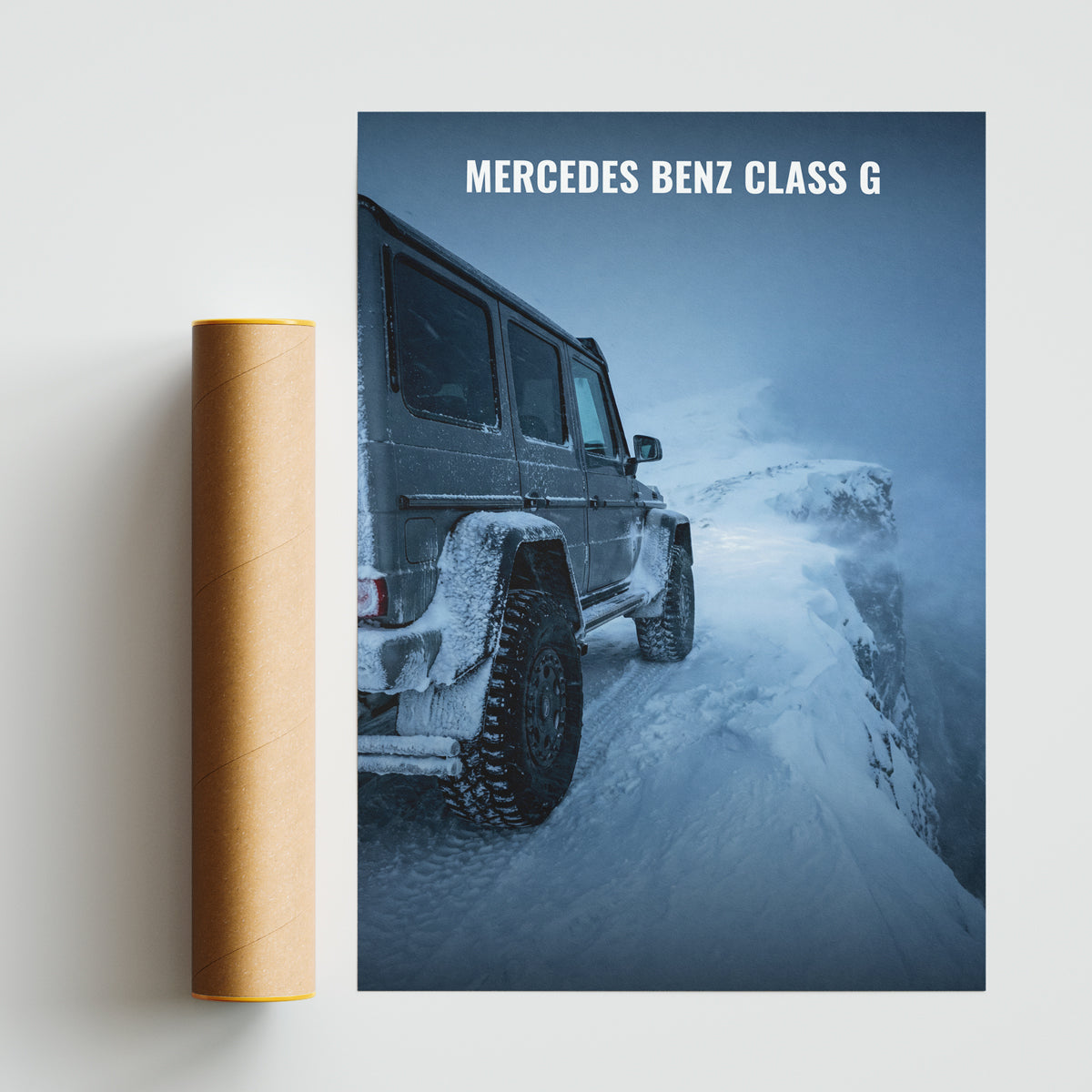 PLAKAT MERCEDES G KLASA  | ZIMA'25