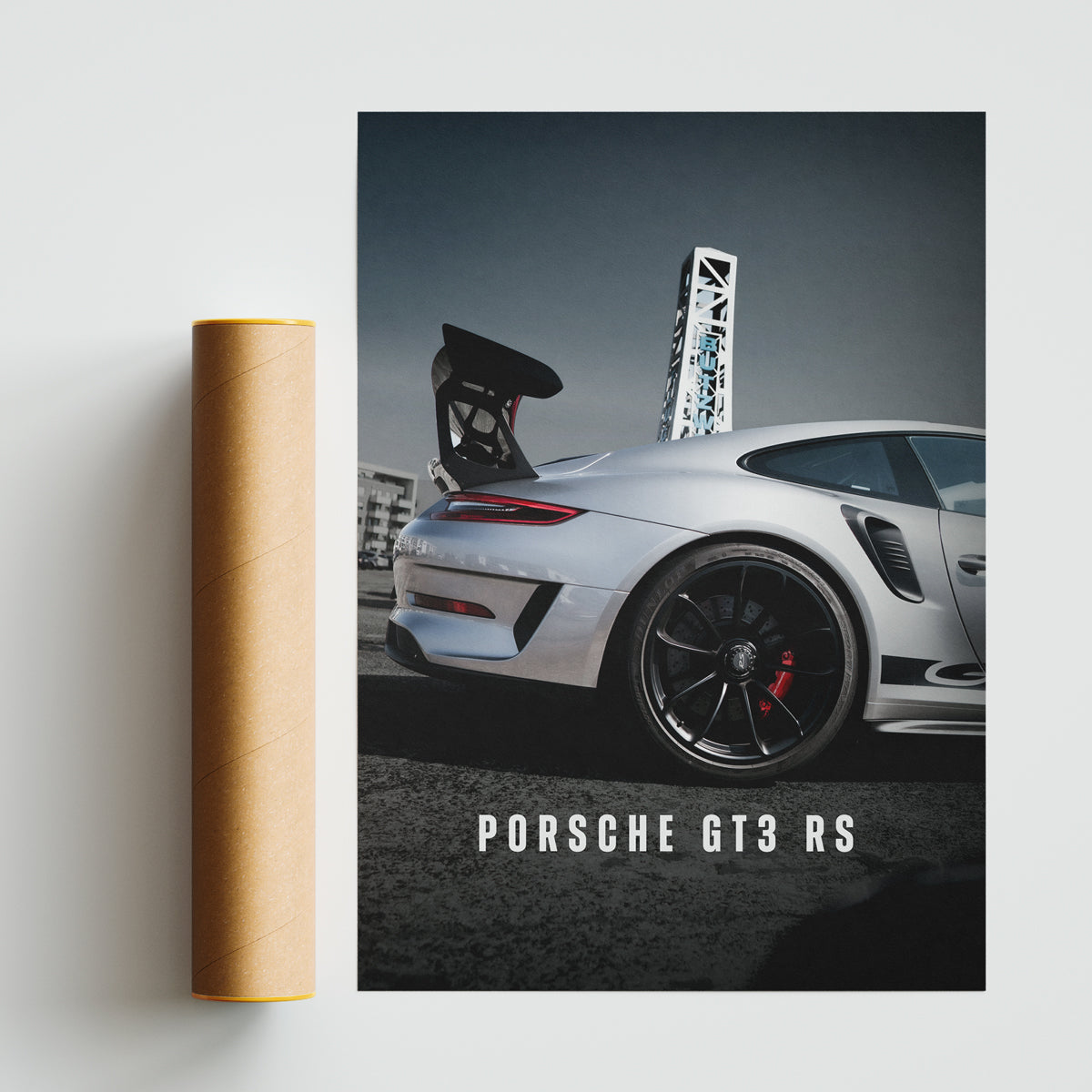 PLAKAT PORSCHE GT3 RS