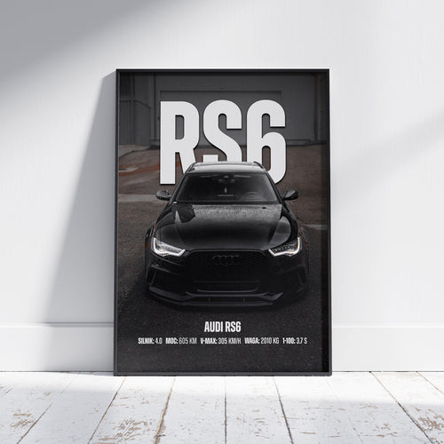 PLAKAT AUDI RS6