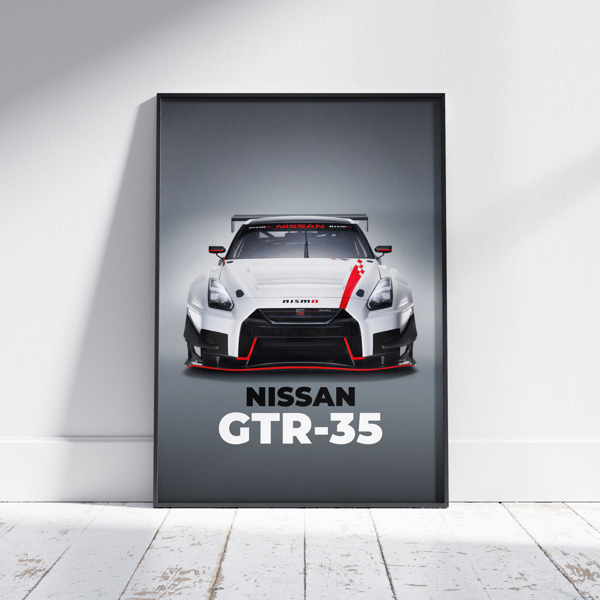 PLAKAT NISSAN GTR 35
