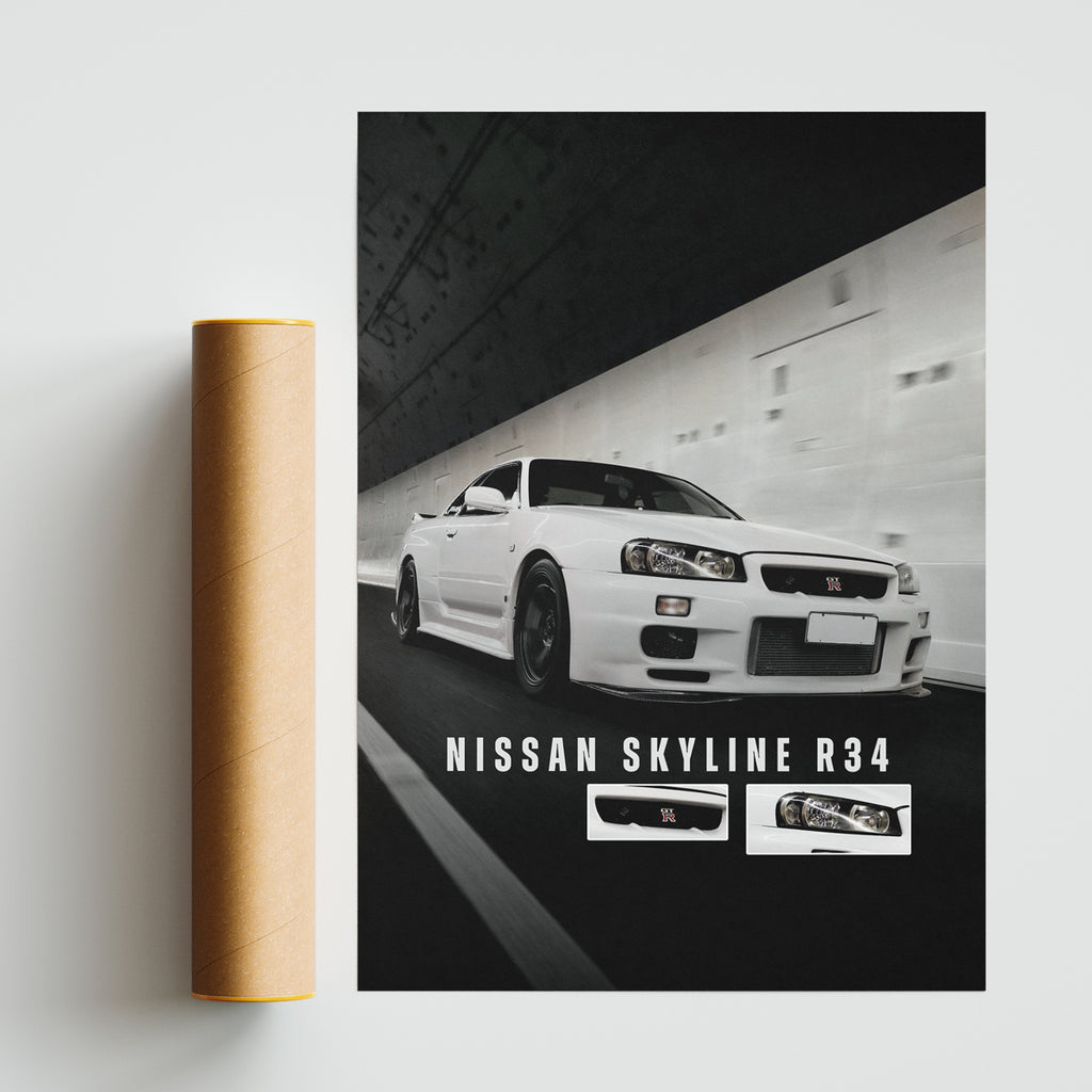 PLAKAT SKYLINE R34