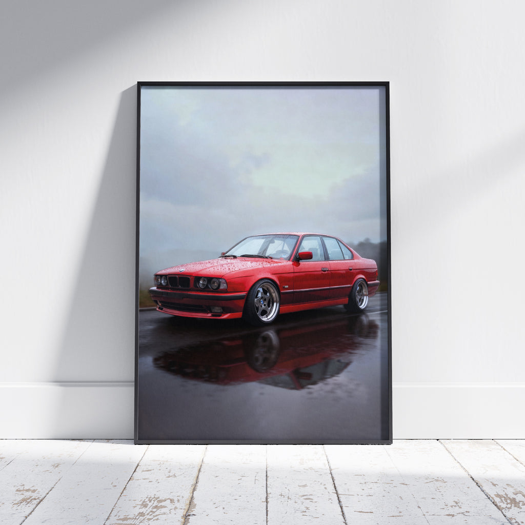 PLAKAT BMW E34