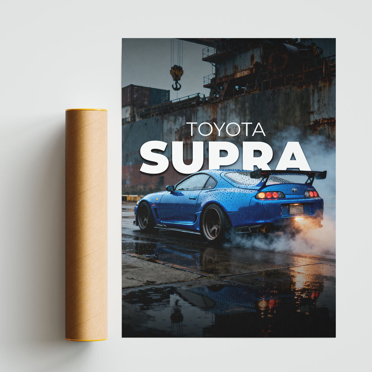 PLAKAT TOYOTA SUPRA MK4