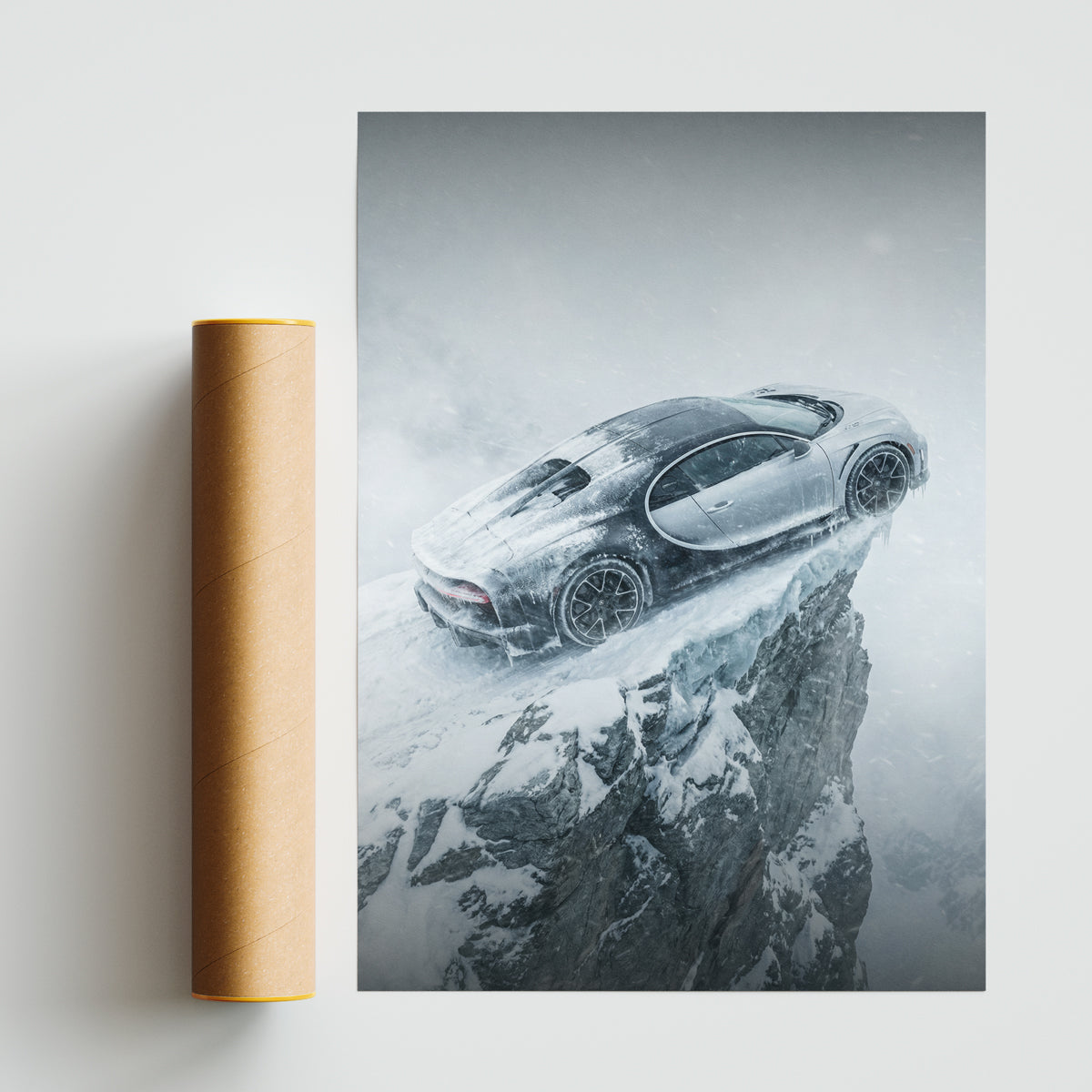 PLAKAT BUGATTI CHIRON | ZIMA'25