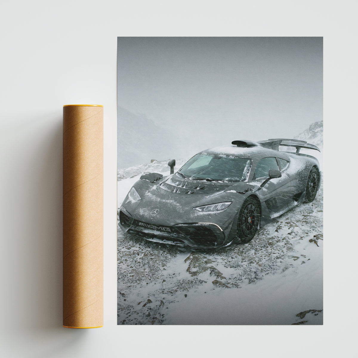 PLAKAT MERCEDES AMG ONE | ZIMA'25