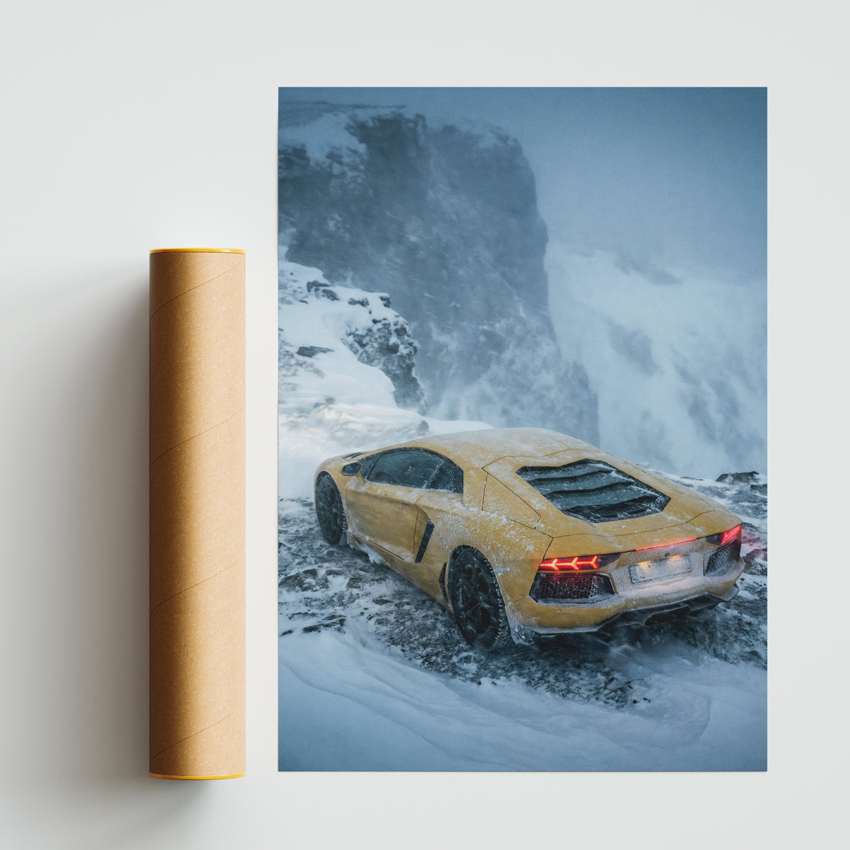 PLAKAT LAMBORGHINI AVENTADOR  | ZIMA'25