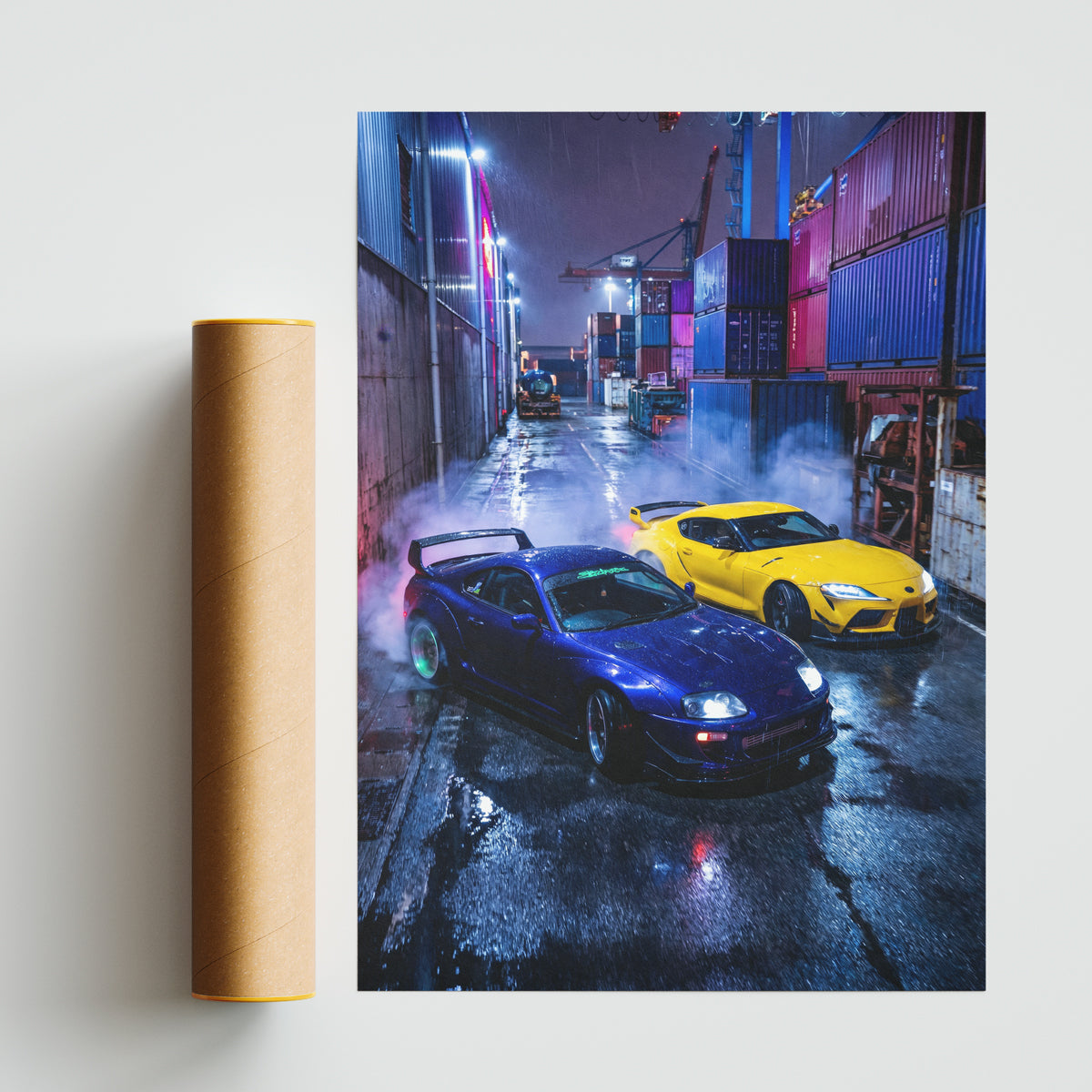 PLAKAT TOYTA SUPRA MK4 | MK5