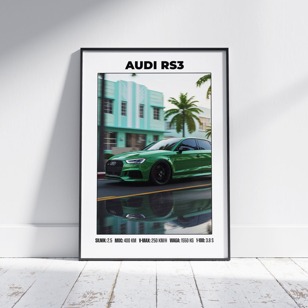 PLAKAT AUDI RS3