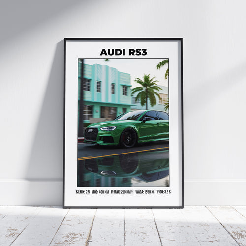 PLAKAT AUDI RS3