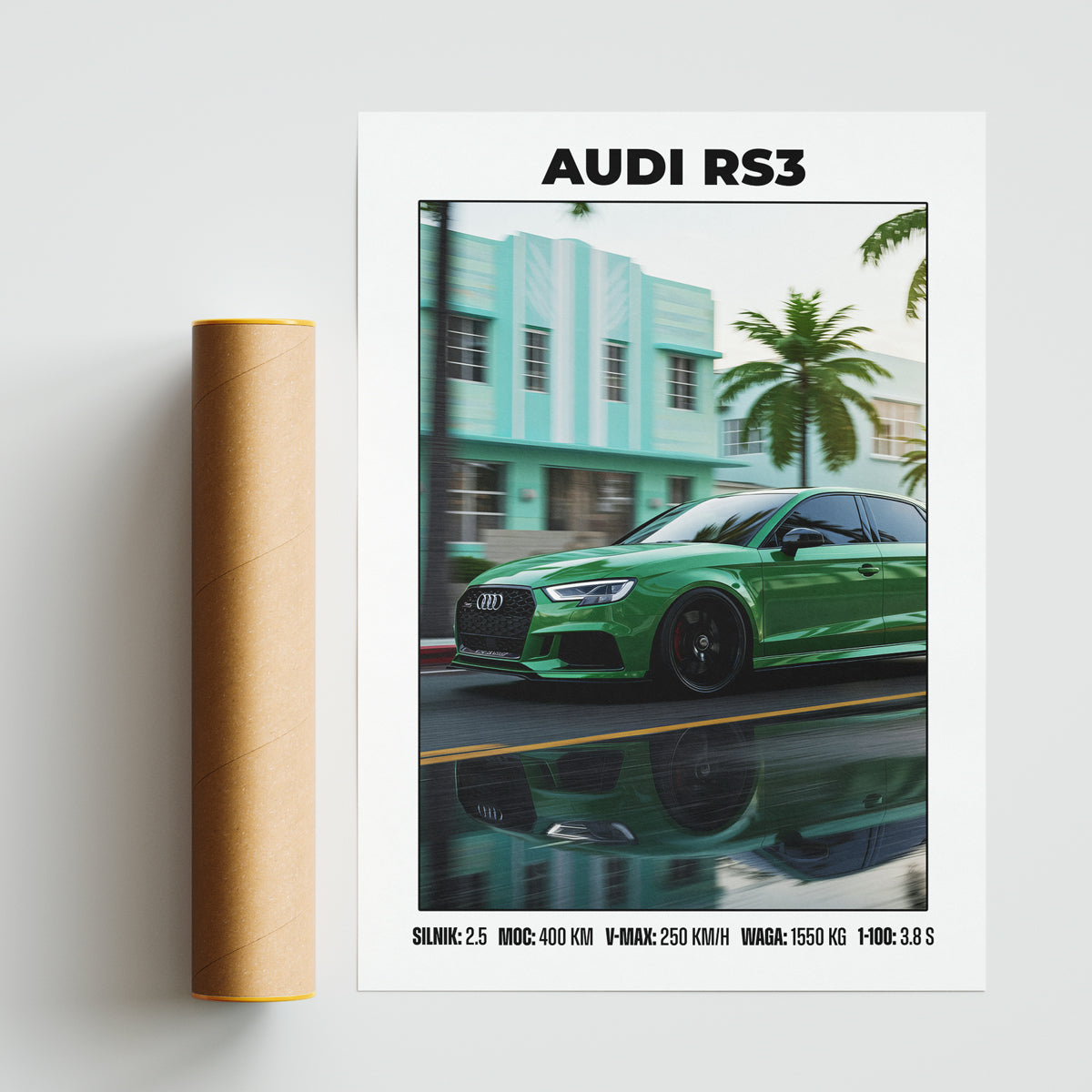 PLAKAT AUDI RS3